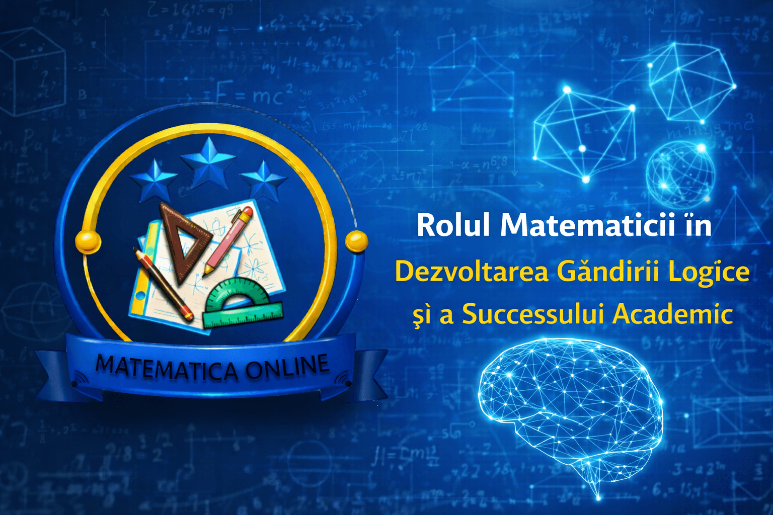 Rolul Matematicii în Dezvoltarea Gândirii Logice și a Succesului Academic