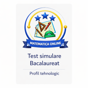 Simulare Bacalaureat Matematica