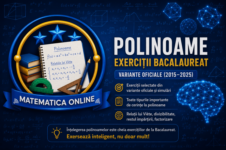 matematica online polinoame